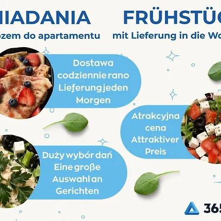 Apartmán 365pam - Dominikanska Szostka - Z Parkingiem W Cenie, Kryty Basen W Obiekcie